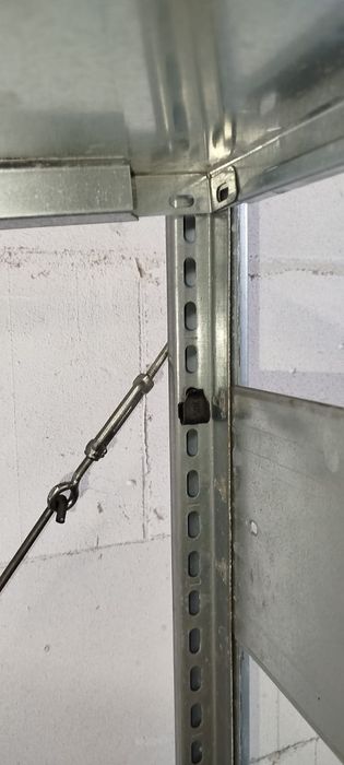 Regał warsztatowy magazynowy ocynkowany metaclip