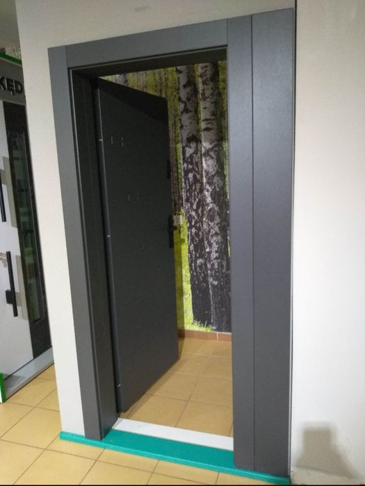 Drzwi klatkowe Barański Smart S13 antracyt 80N prawe