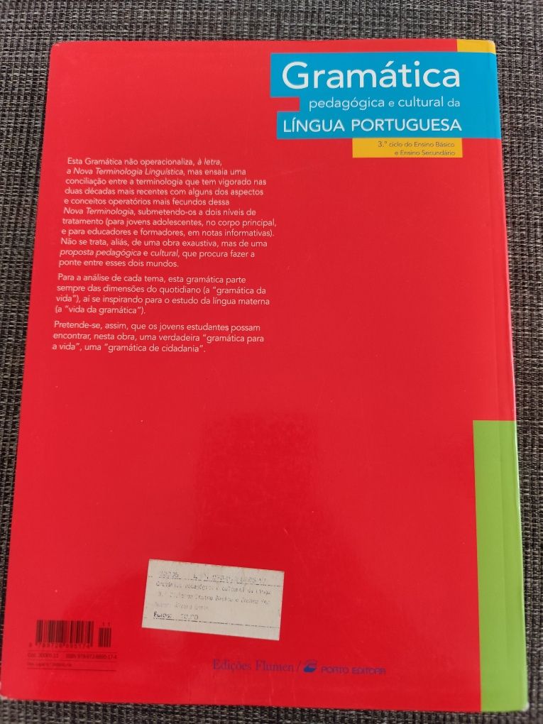 Livro Gramática Língua Portuguesa