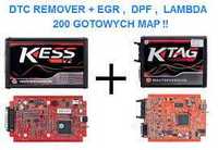 Tanio Zestaw Kess Ktag Davinci instrukcja usuń egr dpf mapy chip K-tag