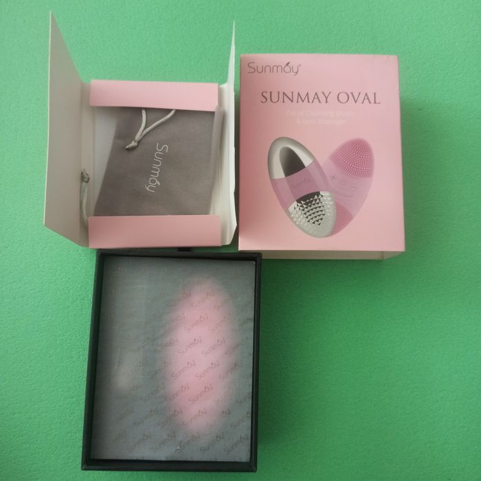 Очисна щітка для обличчя з іонами SUNMAY Oval All in One Sonic