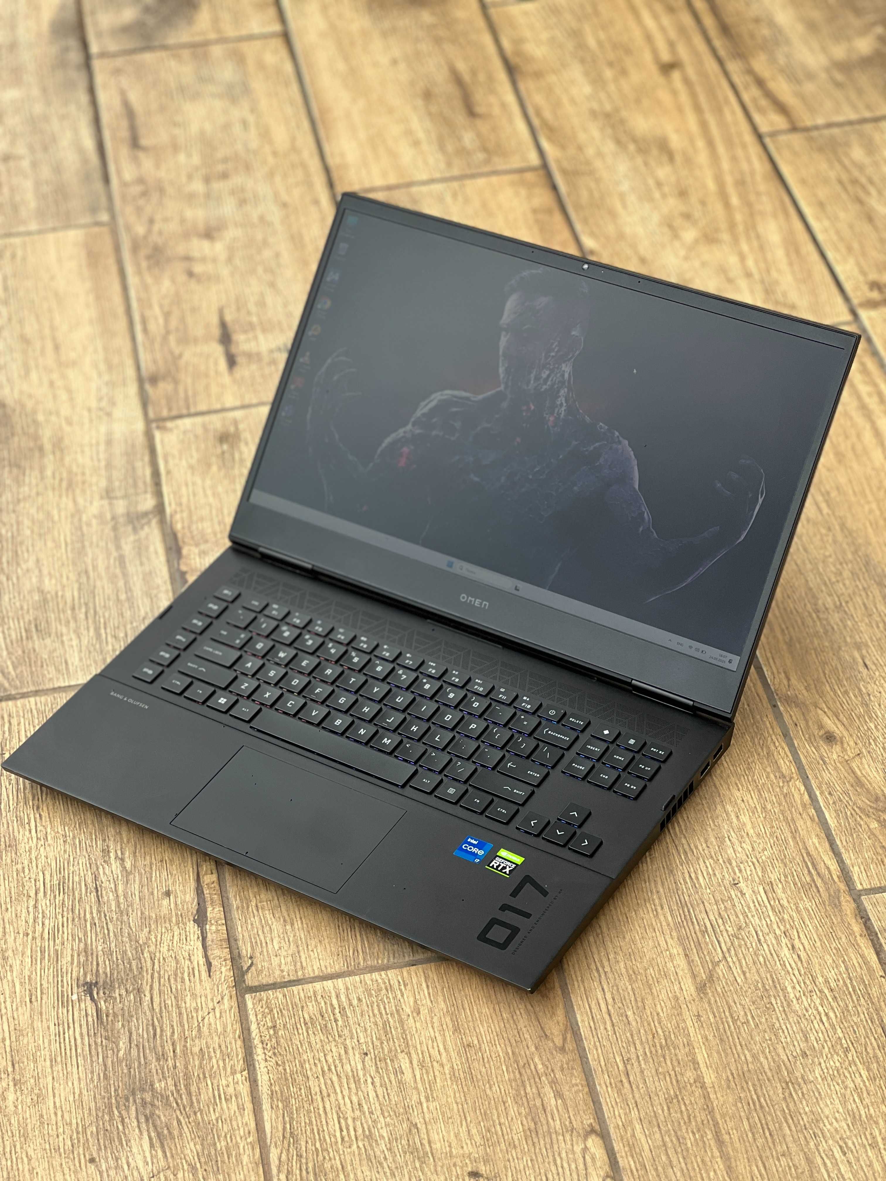 Ноутбук HP Omen 17 - 17.3"IPS 144Hz|i7-11800H|16GB|SSD 512|RTX 3060