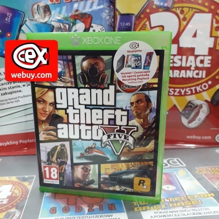 Grand Theft Auto V Gra Xbox One