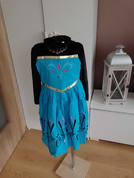 Strój karnawałowy ANNA ANNY Kraina Lodu Frozen kostium 98/104 (3)