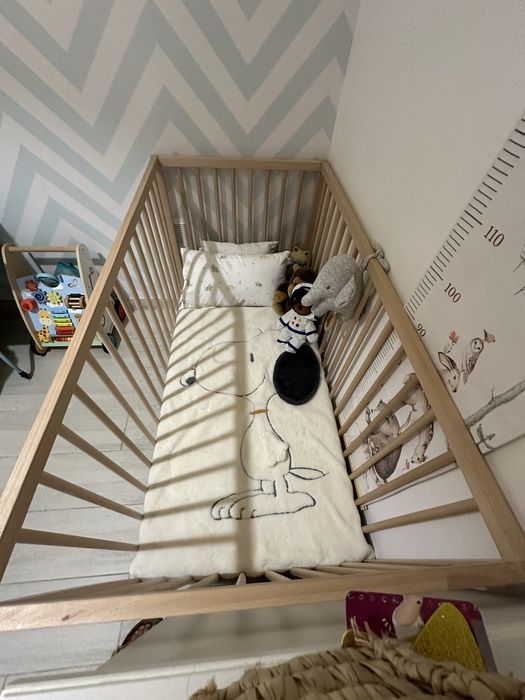 Cama ikea crianca e colchao