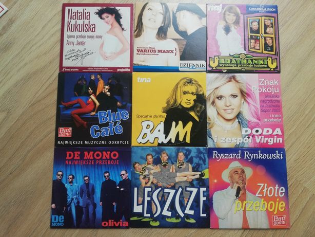Zestaw płyt CD polskie zagraniczne hity y2k vintage