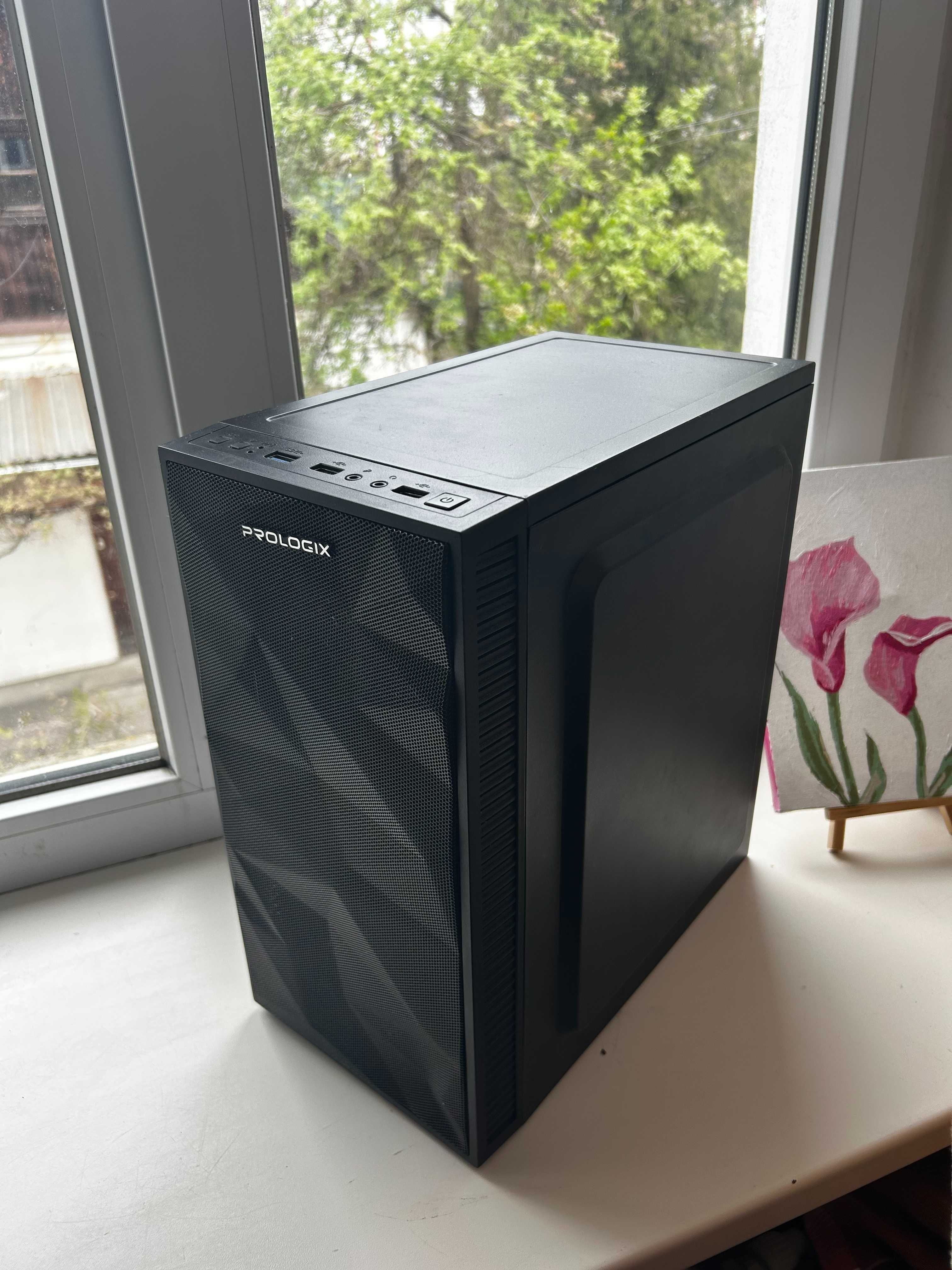 ПК i3-10100/RX 570/16 ГБ/SSD 512 ГБ/нові БЖ, мат. плата та кулер.