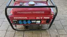 Agregat prądotwórcze firmy Honda ETC 7000