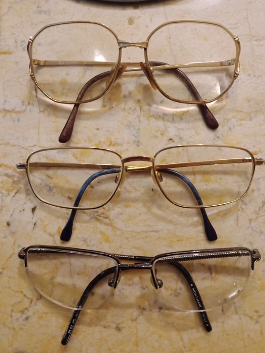 Armações óculos usadas várias marcas