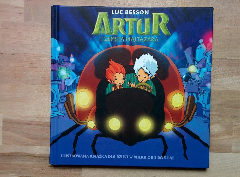 Książka "Artur i zemsta Maltazara" Luc Besson