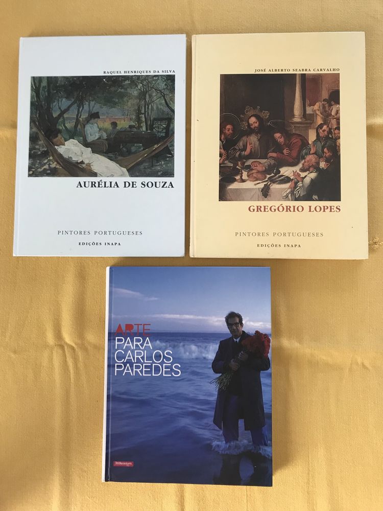 Varios livros de arte