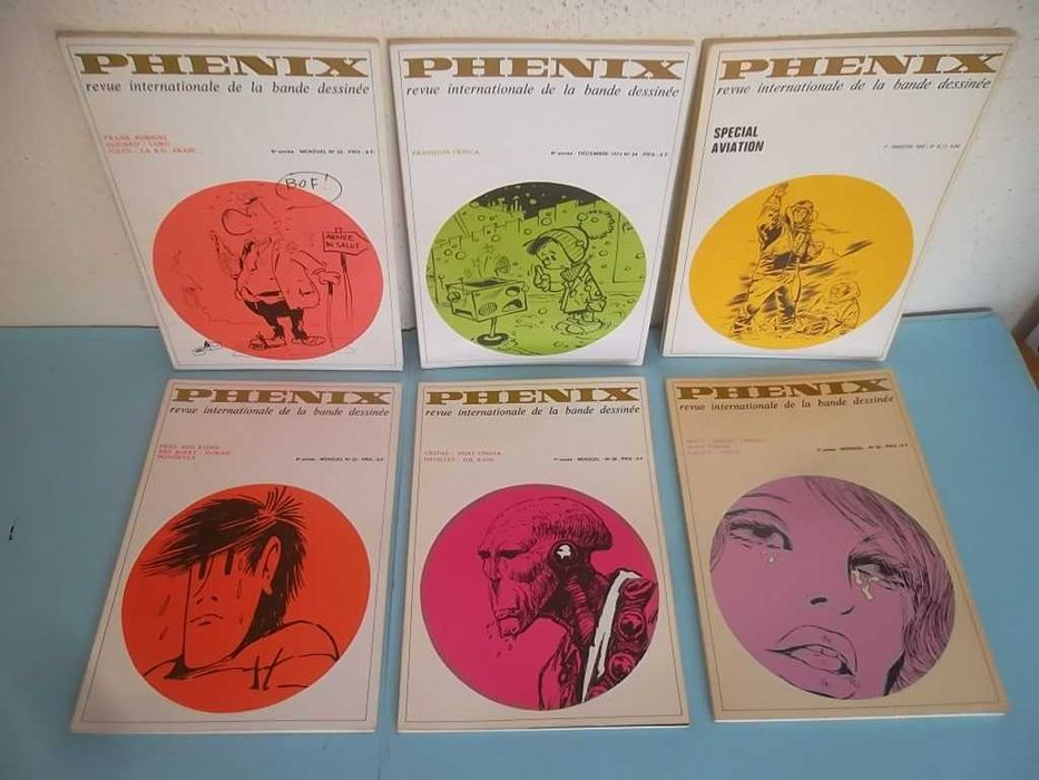 PHENIX - Lote de Revistas BD desde 1967