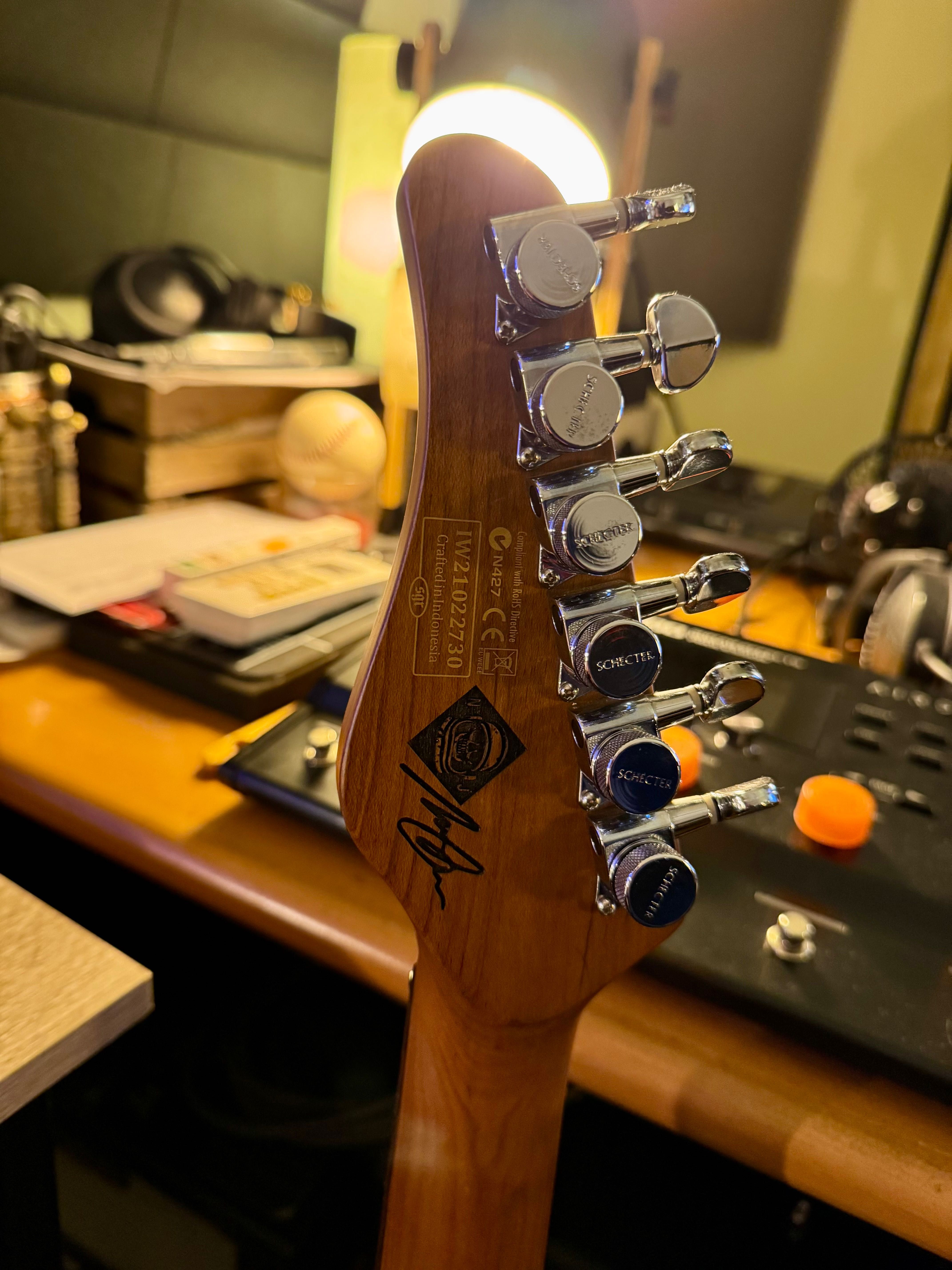 Schecter Nick Johnston Traditional, Atomic Green