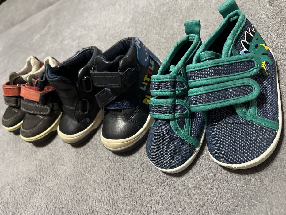 Zestaw bucikow buty dzieciece chlopiece 19 20