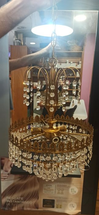 Vendo 2 Candeeiros de teto antigos