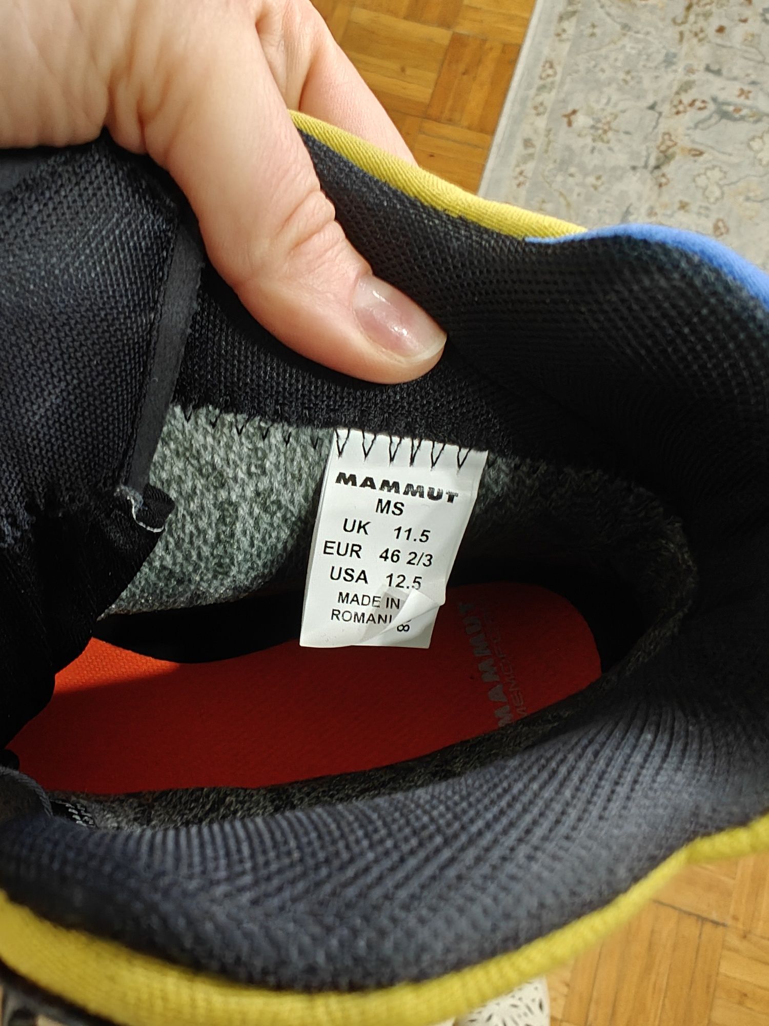 Mammut męskie buty trekkingowe rozmiar 46 2/3