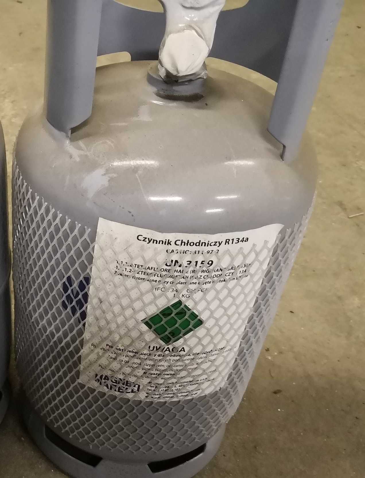 Czynnik chłodniczy freon gaz klimatyzacja R134A R410A 404A 507 klima