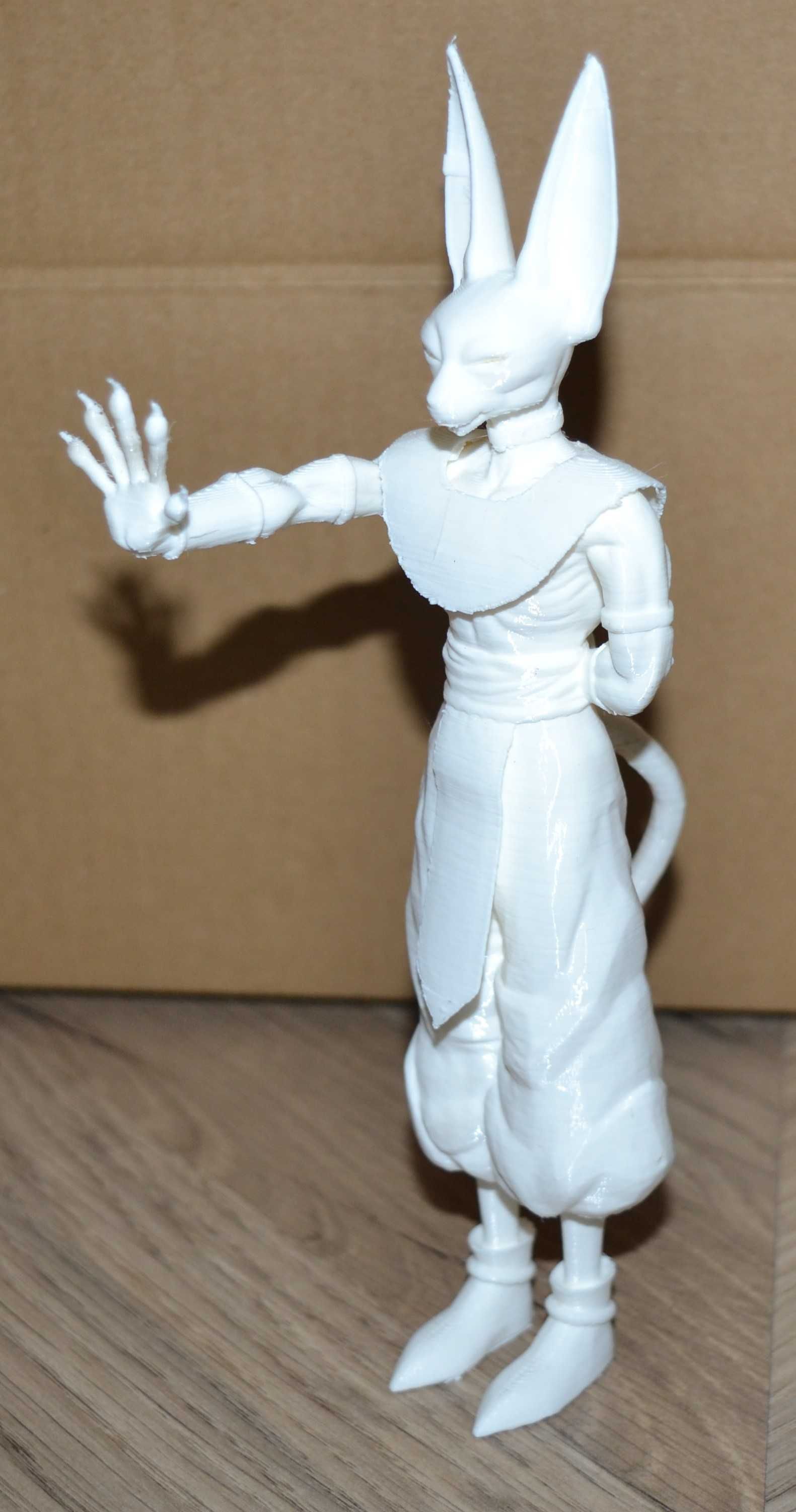 Figurka Dragon Ball Beerus 19,5cm Druk 3D Anime Son Goku Vegeta