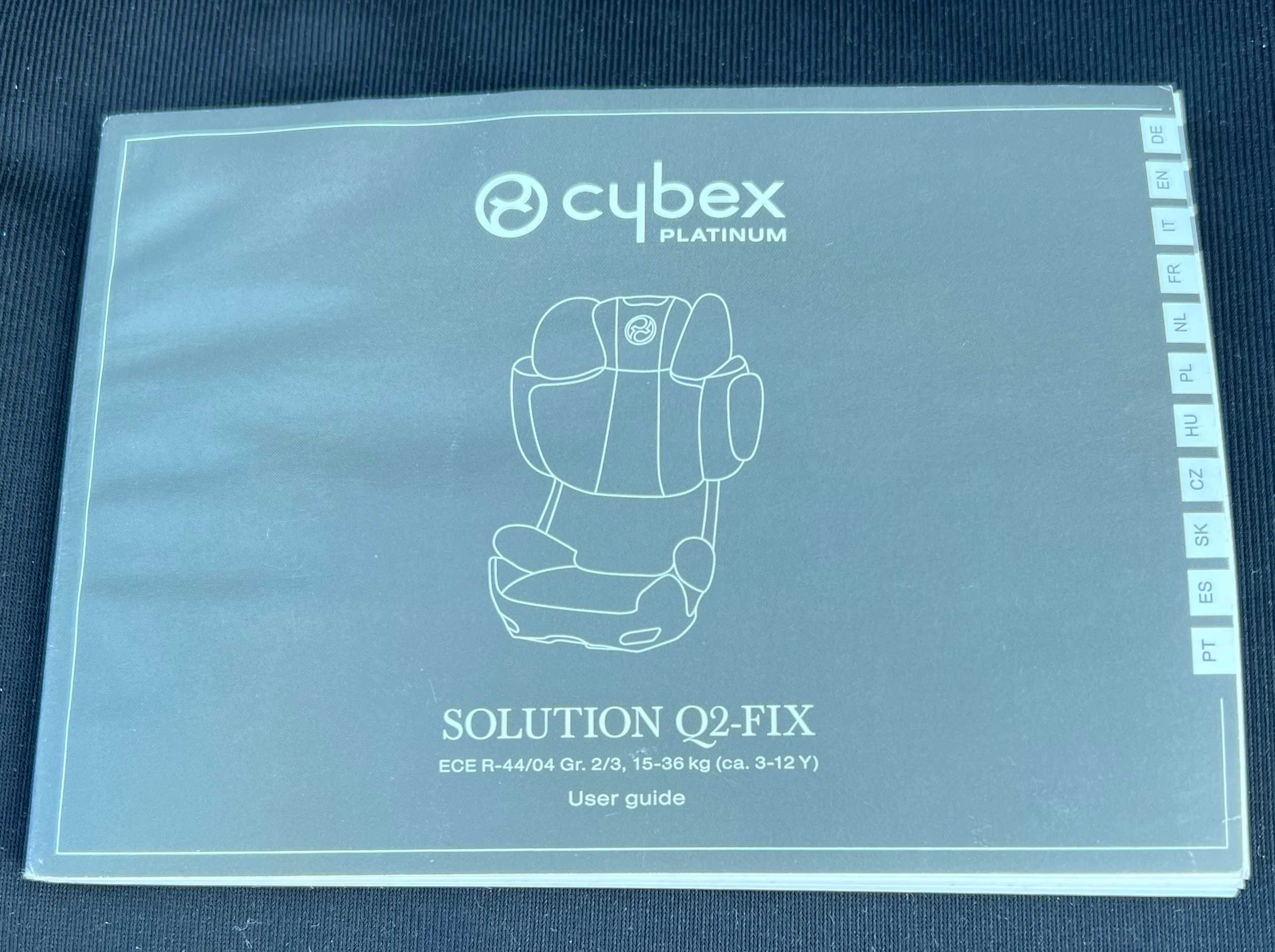 Fotelik CYBEX Solution q2 fix isofix 15-36kg
