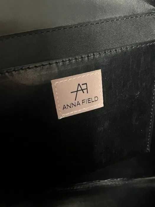 Czarna torba torebka Anna Field Zalando black bag