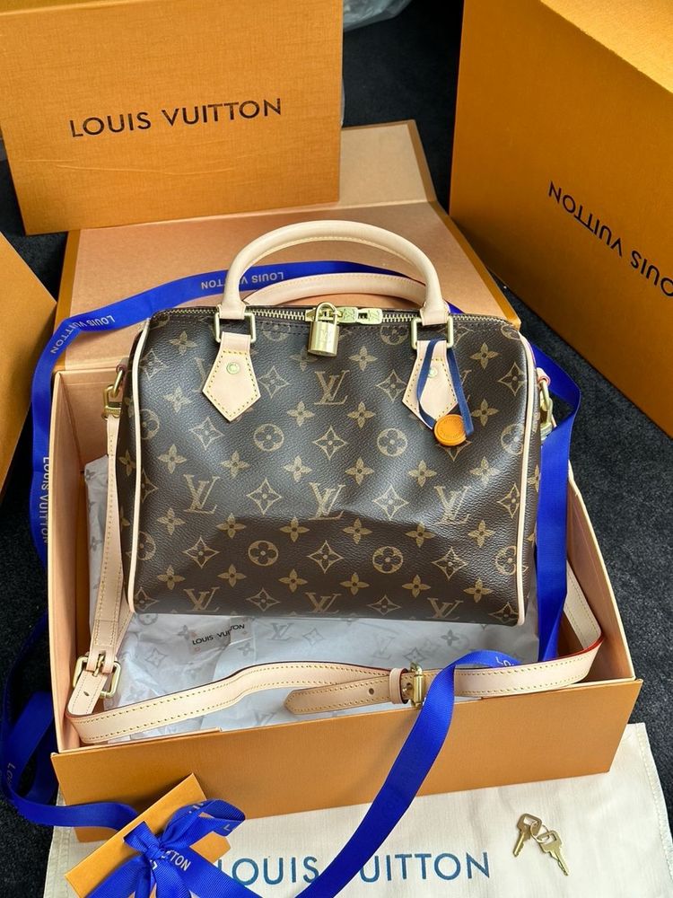 Сумочка в стиле LV Louis Vuitton Speedy 30 Луи Виттон премиум