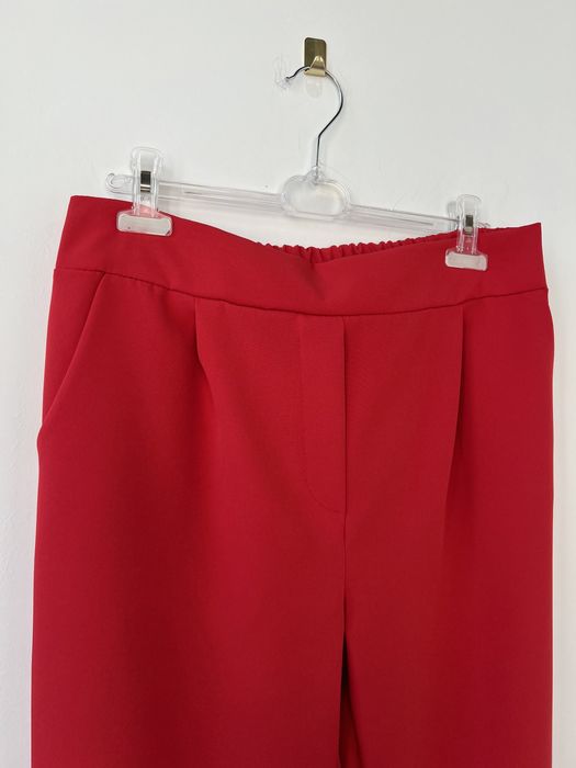Spodnie damskie eleganckie czerwone r.XXL