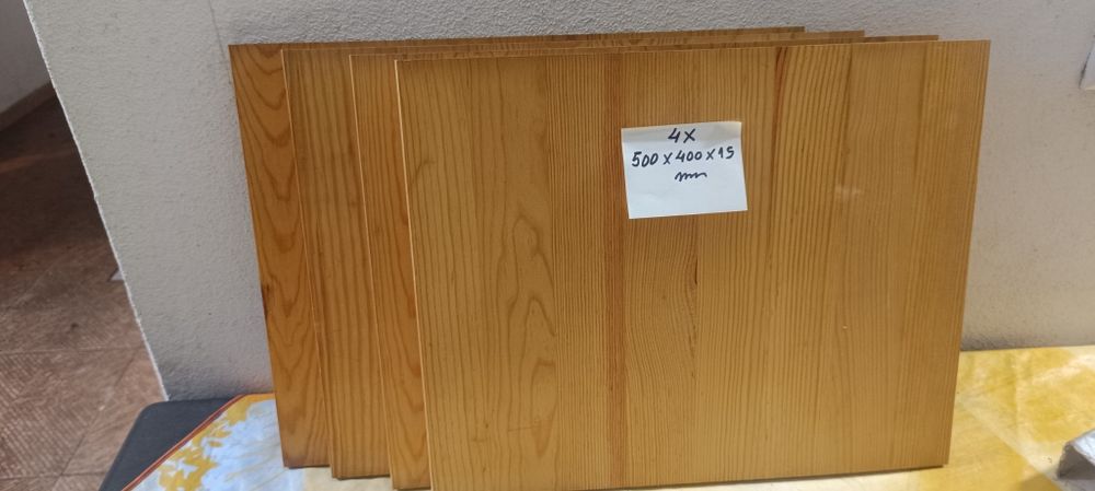 Painel madeira maciça pinho tratado