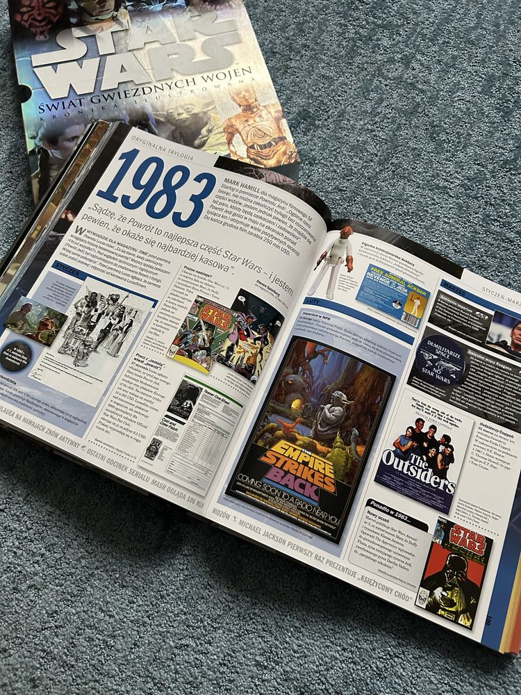 Star wars album świat gwiezdnych wojen kronika ilustrowana
