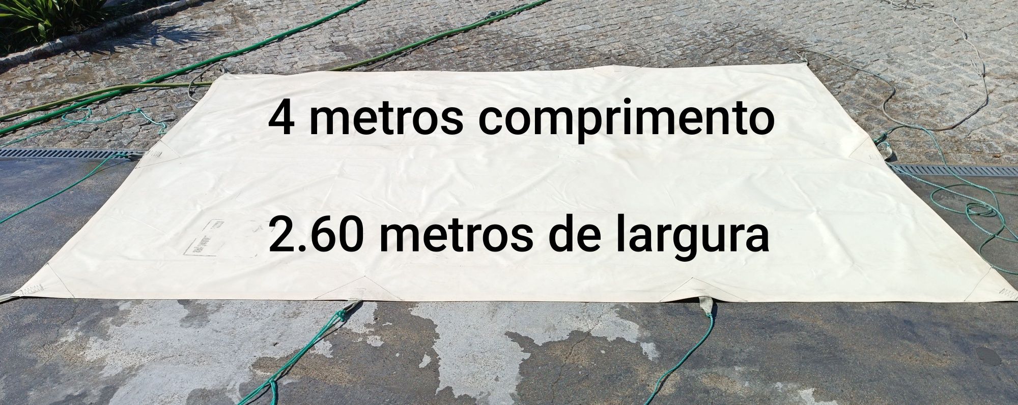 Tolde oleado ou impermeável 4 por 2.60