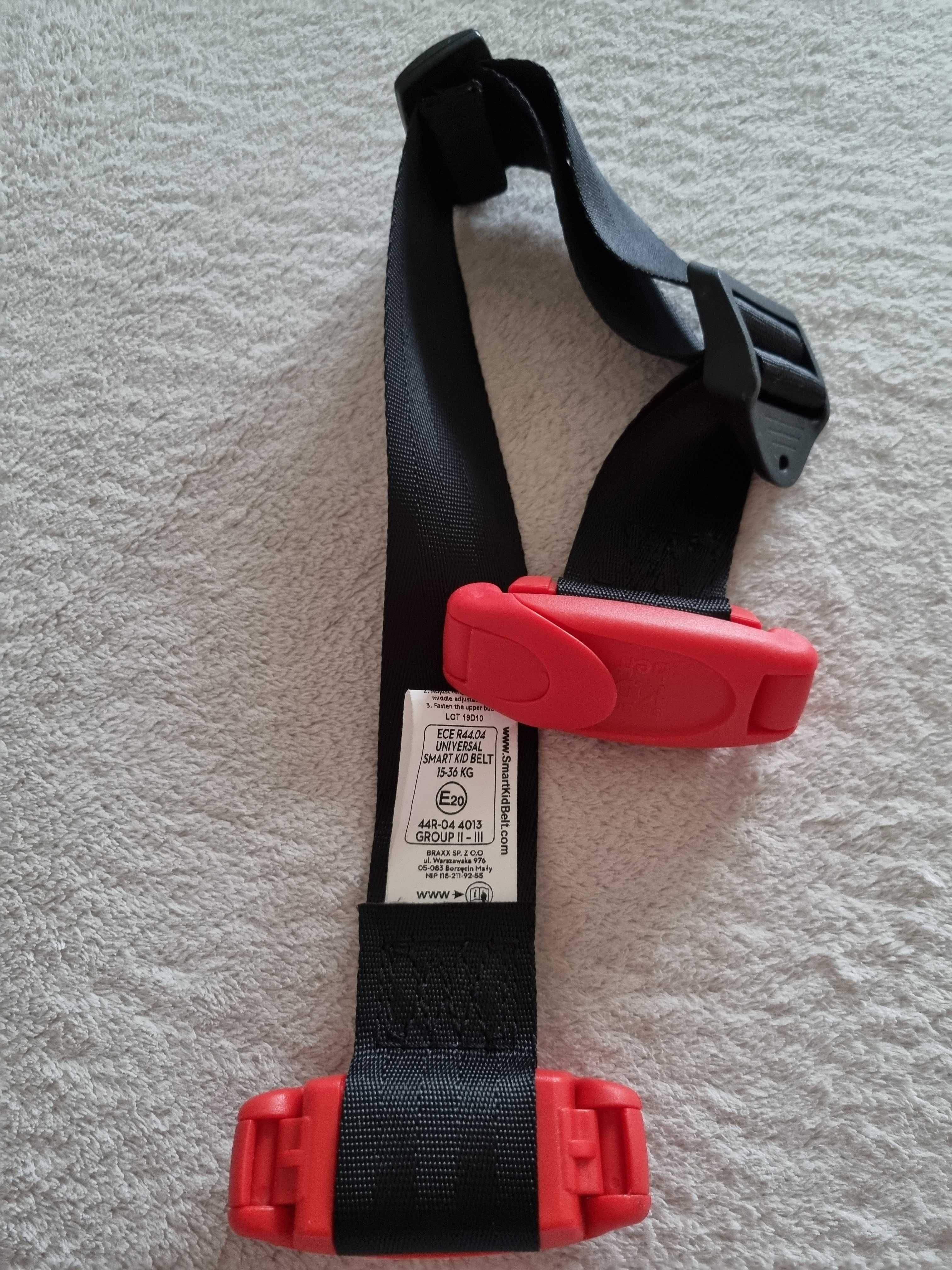 Smart Kid Belt z polskiej firmy Braxx adapter do pasa samochodowego