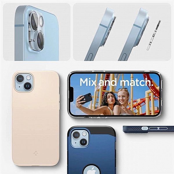 Osłona aparatu Spigen Optik.tR Camera Protector na iPhone 14 / 14 Plus