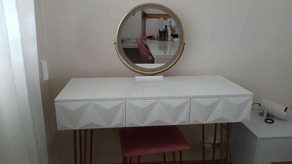 Toucador / penteadeira branca nova