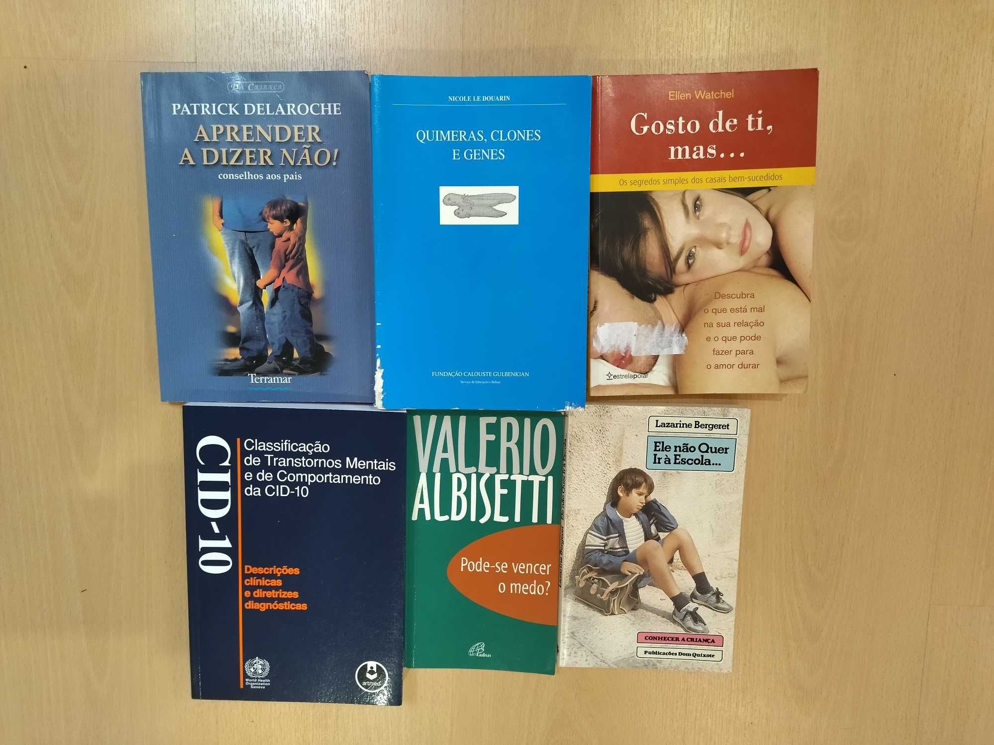 (I) Livros vários (Psicologia, Filosofia, Religião); desde 2 €