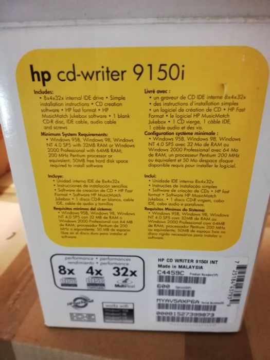 Vendo Gravador Interno HP CD-Writer 9150i