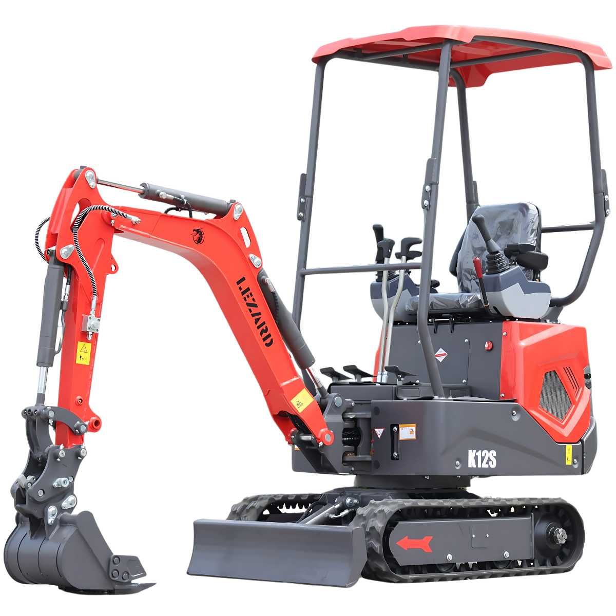 NOWA Koparka LEZARD K12S 1200kg minikoparka łyżka 0,02 DARMOWA DOSTAWA