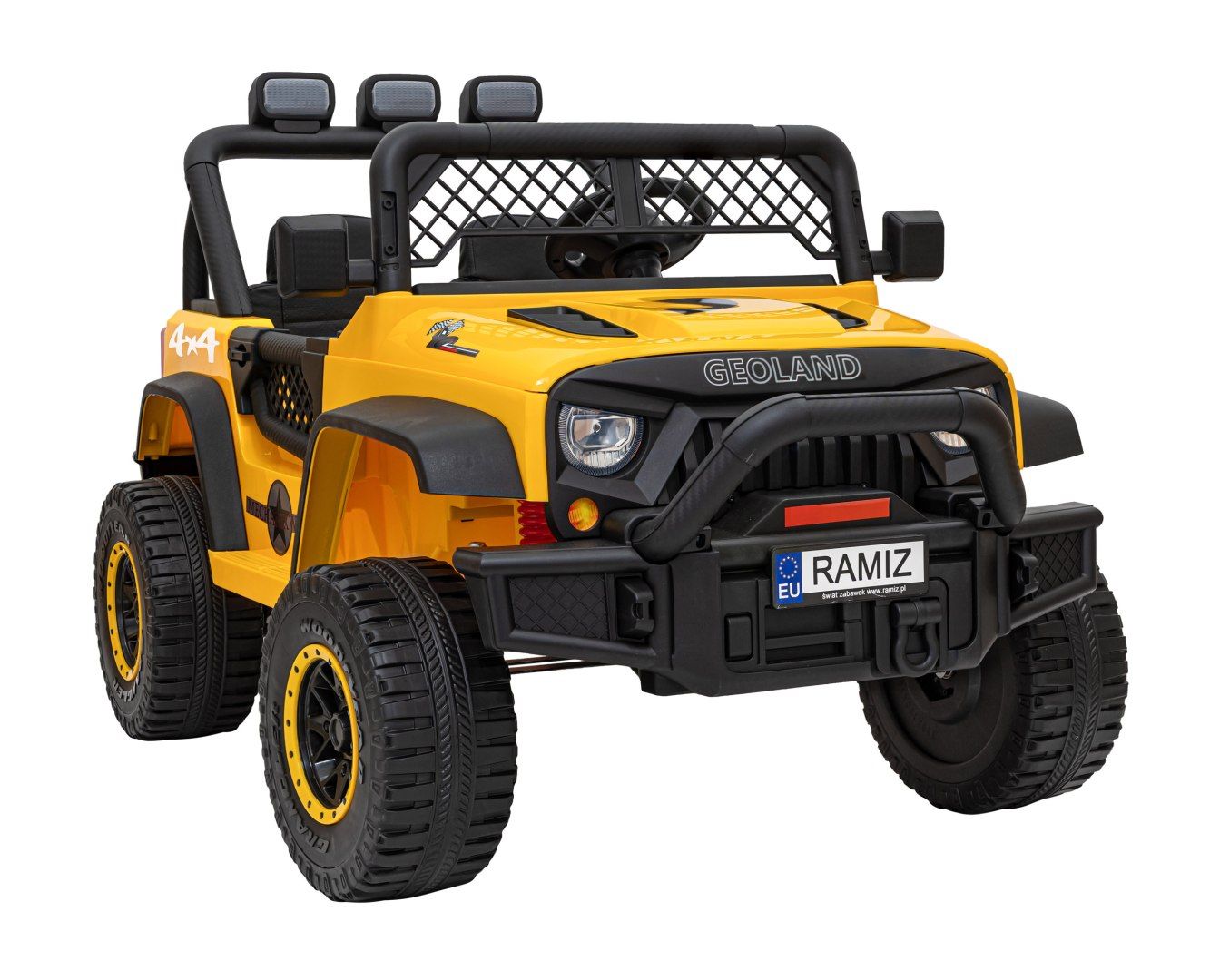 2x200W  +DwuOsobowy Auto jeep na akumulator Samochód dla dzieci Biały