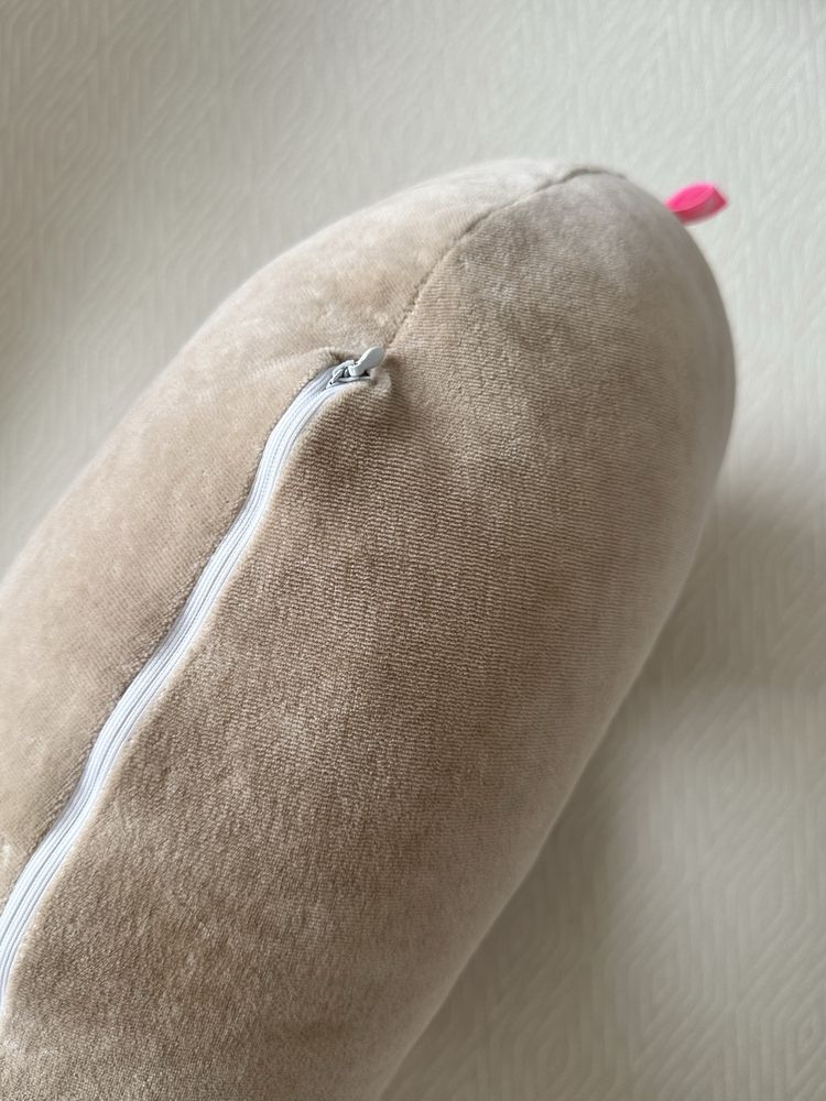 Poduszka do karmienia fasolka Motherhood premium beżowa