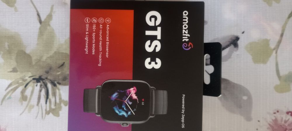 Smartwatch Amazfit GTS 3 czarny