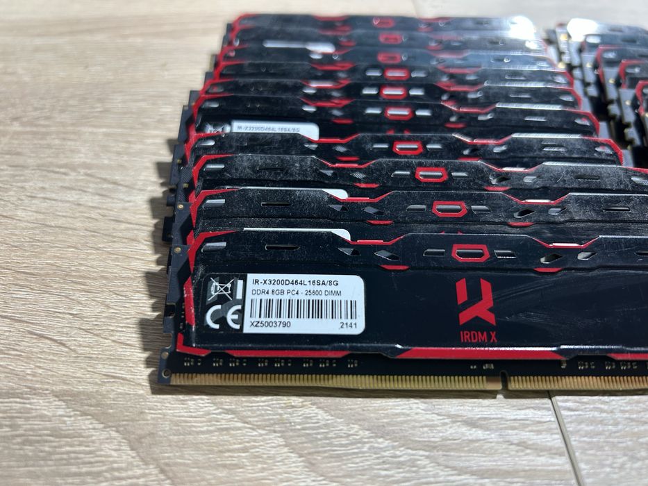 Оперативная память Goodram Iridium X Black 8Gb DDR4 3200Mhz!