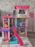 Barbie Duży Dom Marzeń Dreamhouse Deluxe willa z windą GRG93 + lalki