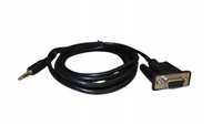 Adapter kabel szeregowy DB9 żeński na 3,5mm Jack (DB9-F 9Pin RS232)