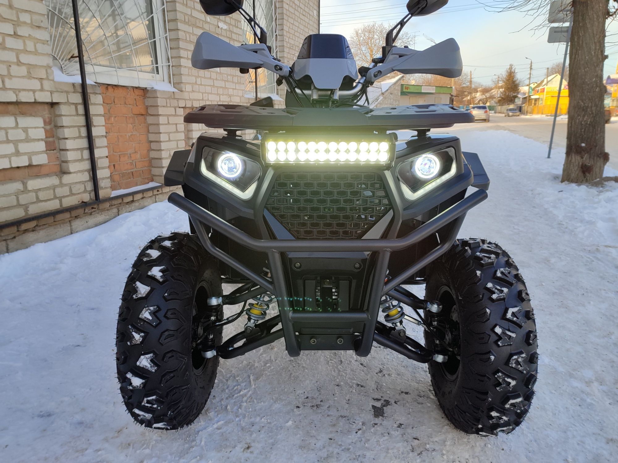 Продам Квадроцикл Forte ATV200G PRO зелено-сірий