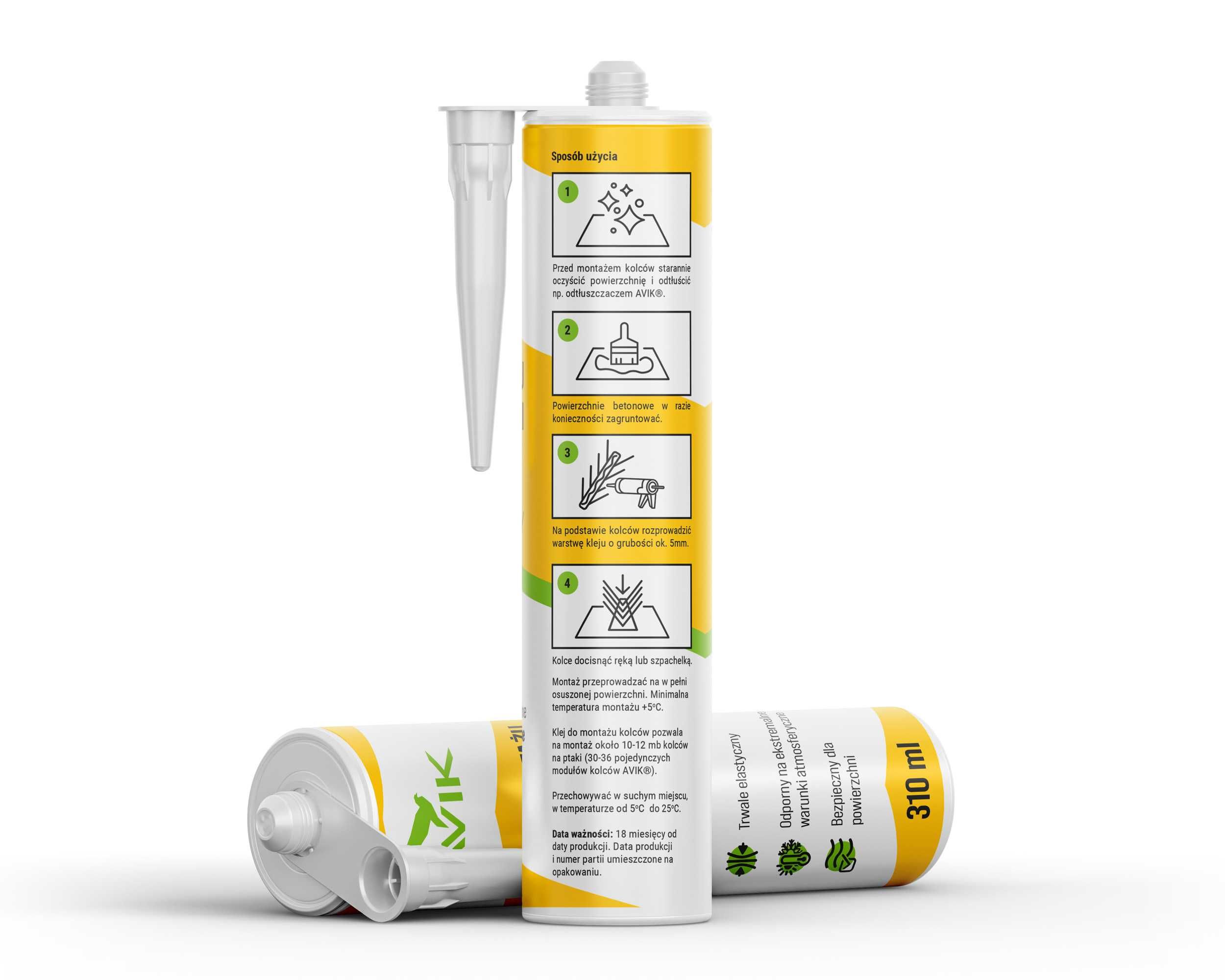 Profesjonalny klej do kolców Avik 310ml