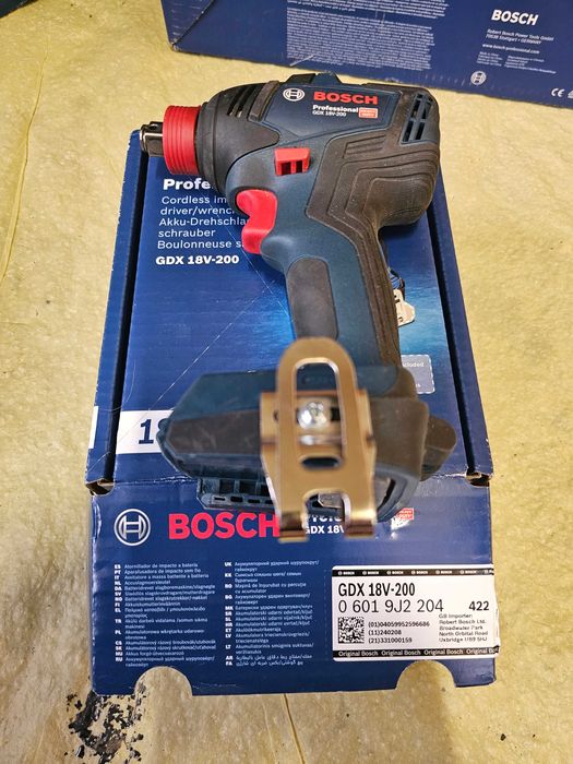 Zakretarka Bosch GDX 18V-200 jak nowa pełna gwarancja