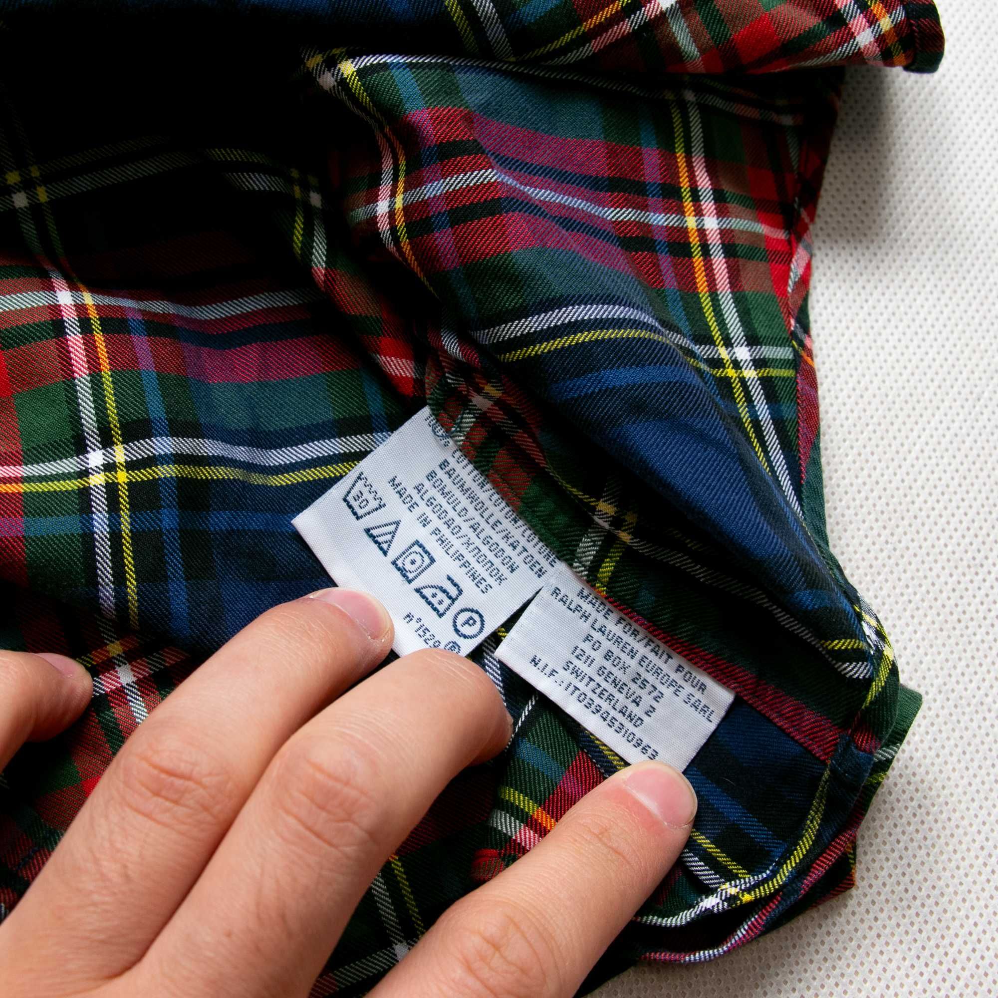 Ralph Lauren koszula w kratę XL custom fit