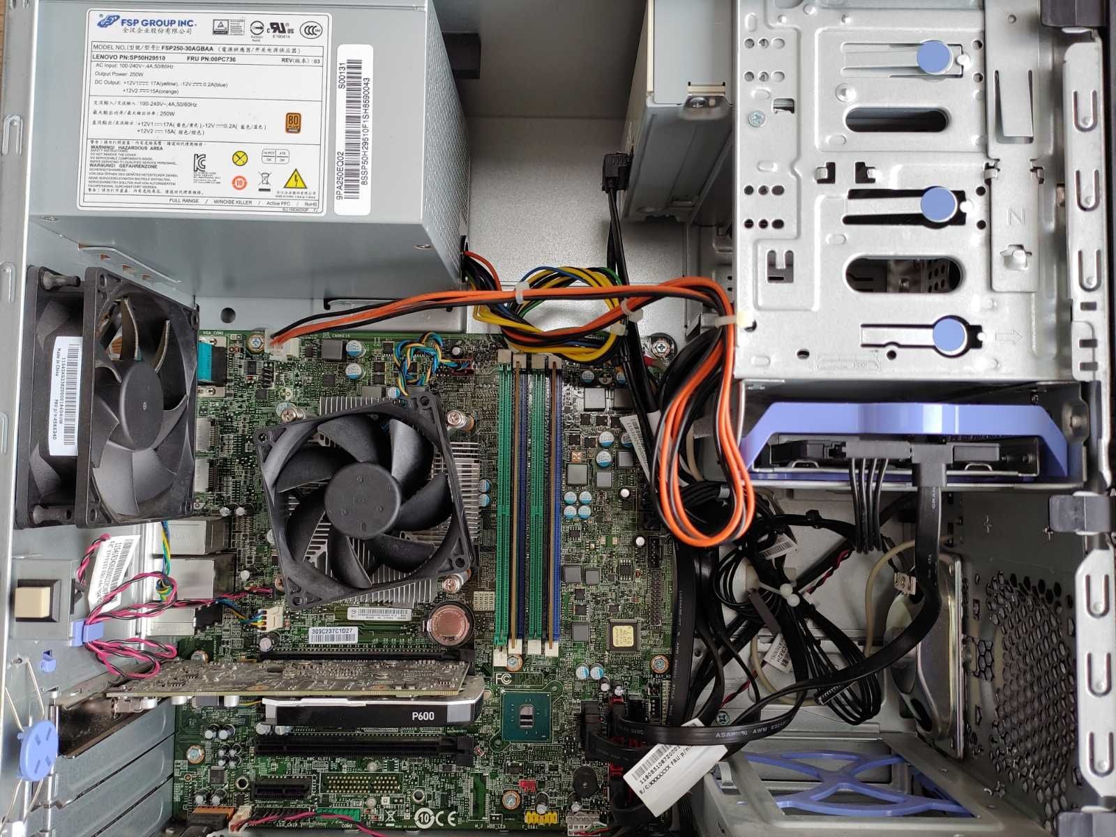 Lenovo Thinkstation P320 I7 7th 16/256gb