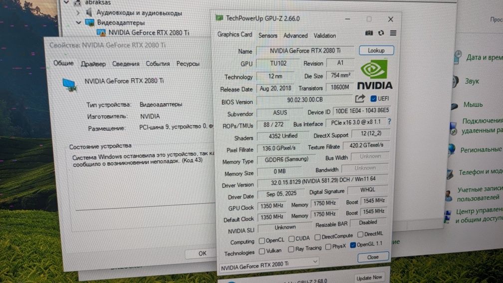 RTX 2080TI Asus Dual