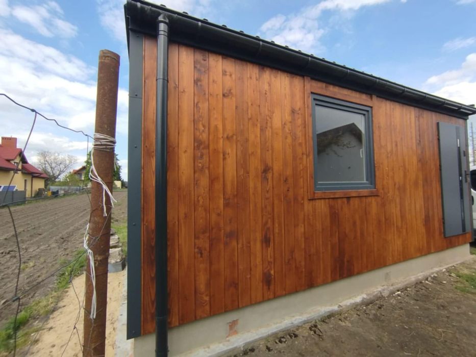 Domek drewniany i inne konstrukcje z drewna