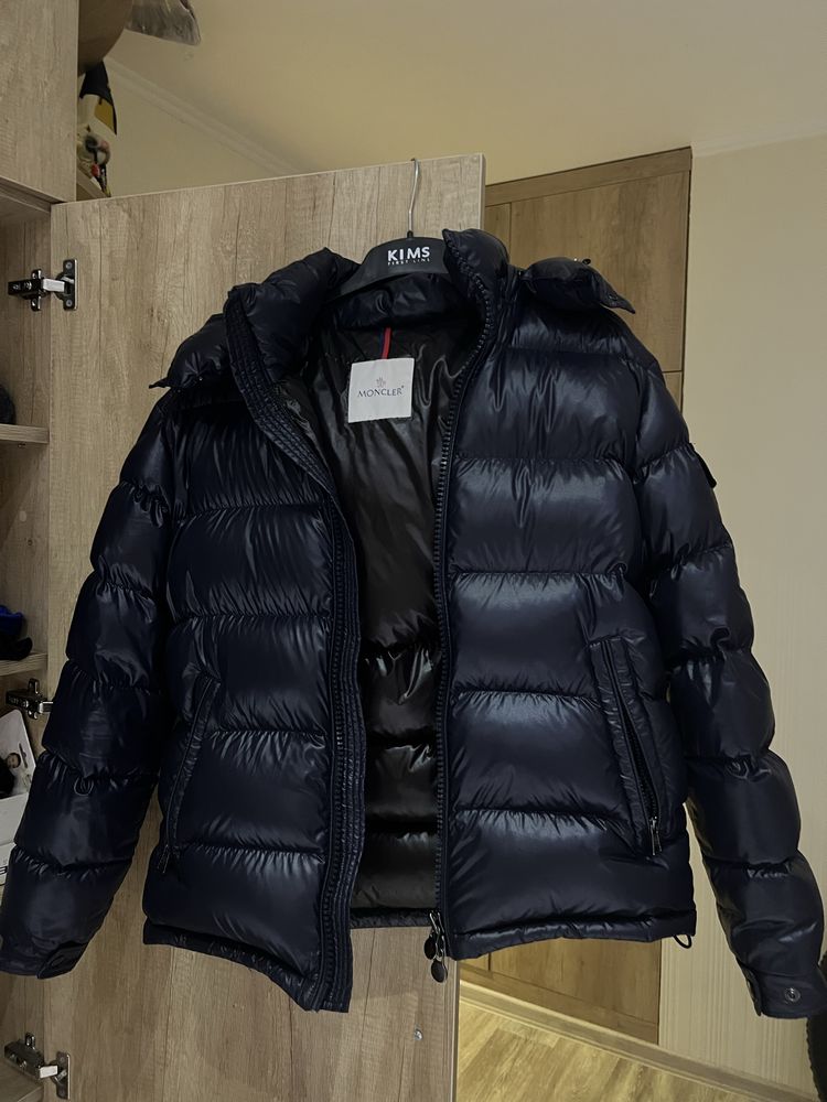 moncler maya navy blue size 2