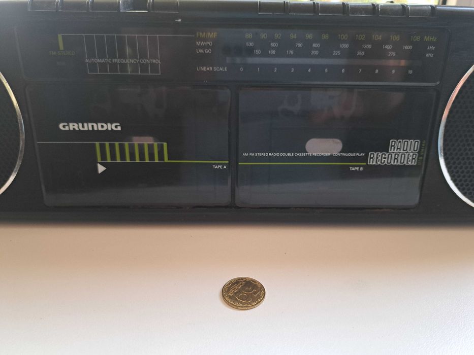 Двохкасетна магнітола Grundig RR 1110